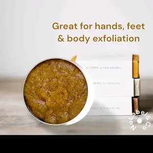 French Vanilla Coffee Bean Scented Organic Body Scrub favorite scent