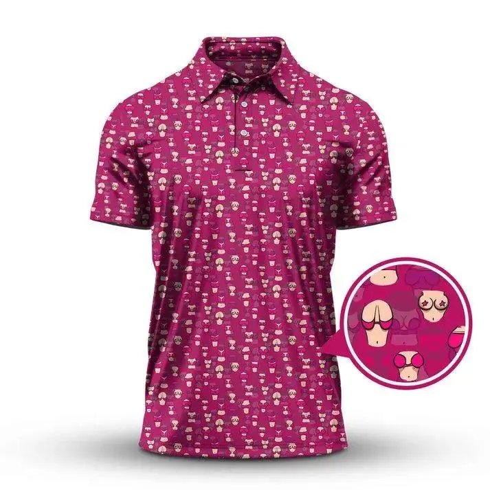 Funny USA Meme Golf Polo Shirt for Men, Patriotic Humor Polo, Casual Summer Outfit Tee, Men’s Performance Golf Shirt