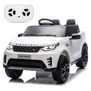 12V 4.5AH Electric Car for Kids, Children Ride On Toy with Parental Remote Control, Kids’ Electric Vehicle with Soft Start Design/3 Speed/Double Seats & LED Lights (White)
