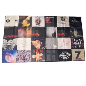 Deftones Album 3x5Ft Flag Cover of Deftones Band Tapestry Double Printing Wall Baller Decor Signs for Bedroom College Livingroom Machine Washable Iconic Album Artwork Photo Hanging
