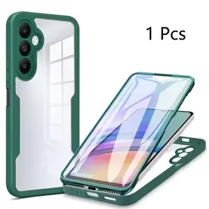 For Samsung S26 S25 Edge S23 S24 S25 FE S22 Plus S24 Ultra 5G Magnetic Wireless Charging Full Body Protective Protector Cover 360 Front + Back All-Inclusive Phone Case