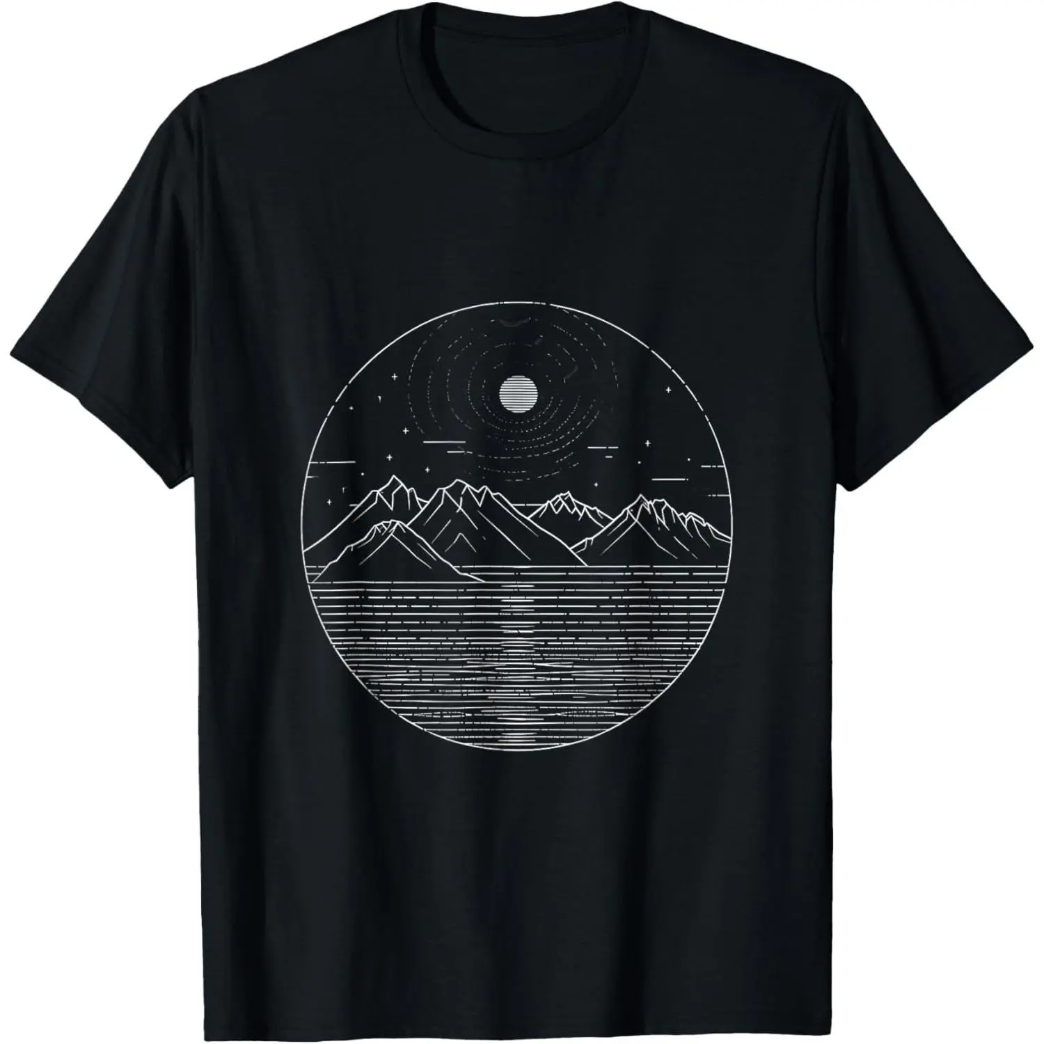Zen in Motion: Simplicity Inspired Nature T-Shirt