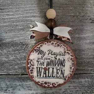 Windows to the Wallen Car Freshie - Handmade Air Freshener with Personalization Options, Lasts 14-30 Days with Various Scents