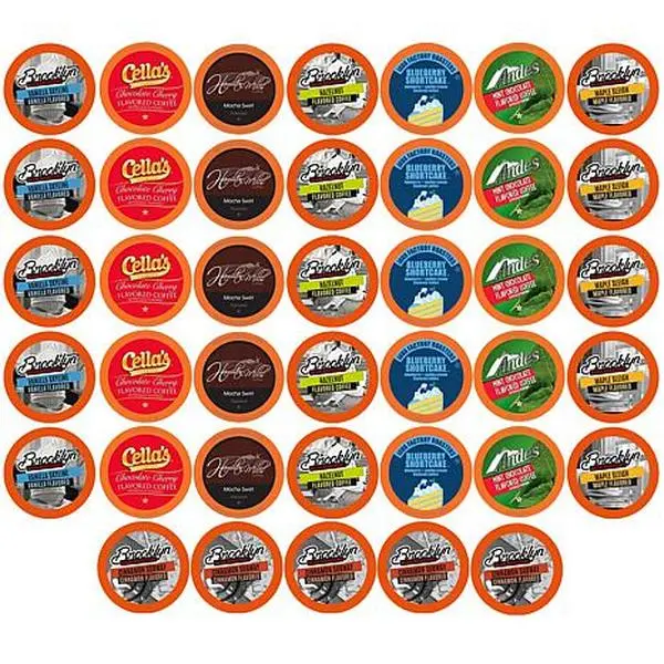 Two Rivers Coffee Best of the Best Flavored Coffee Pod Variety Pk,40ct Two Rivers Coffee Best of the Best Flavored Coffee Pod Variety Pk,40ct