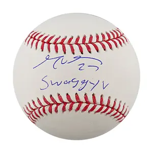 Mark Vientos New York Mets Autographed Signed Inscribed "Swaggy V" OMLB Baseball (Beckett Auth)