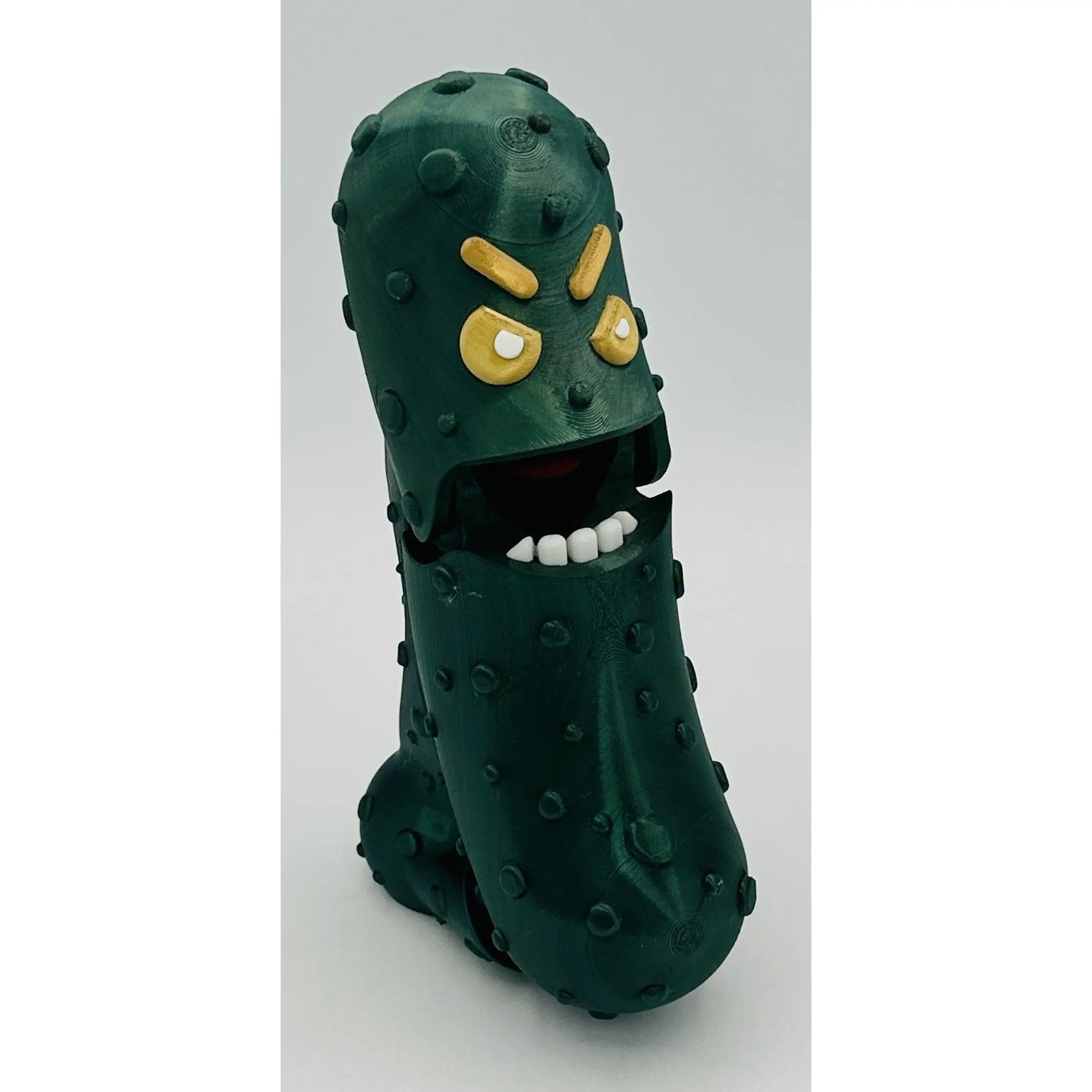 Angry Pickle - 7" Desk Buddy with Stand - Tickles, The Articulated Pickle