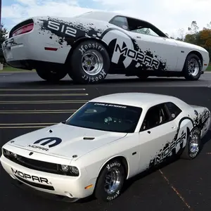 Car stickers  Dodge Challenger body exterior decoration customization sports decals Vinyl Film Accessories