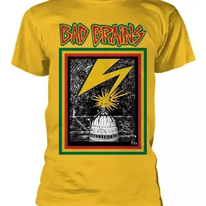 Bad Brains Bad Brains Yellow T-Shirt