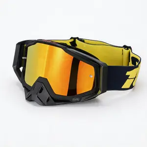 100% Protective Off Road Goggles - Motocross Gear, Windproof Sandproof Race Cycling Glasses for Men Women, Motorcycle MTB Safety Outdoor Sports Sunglasses