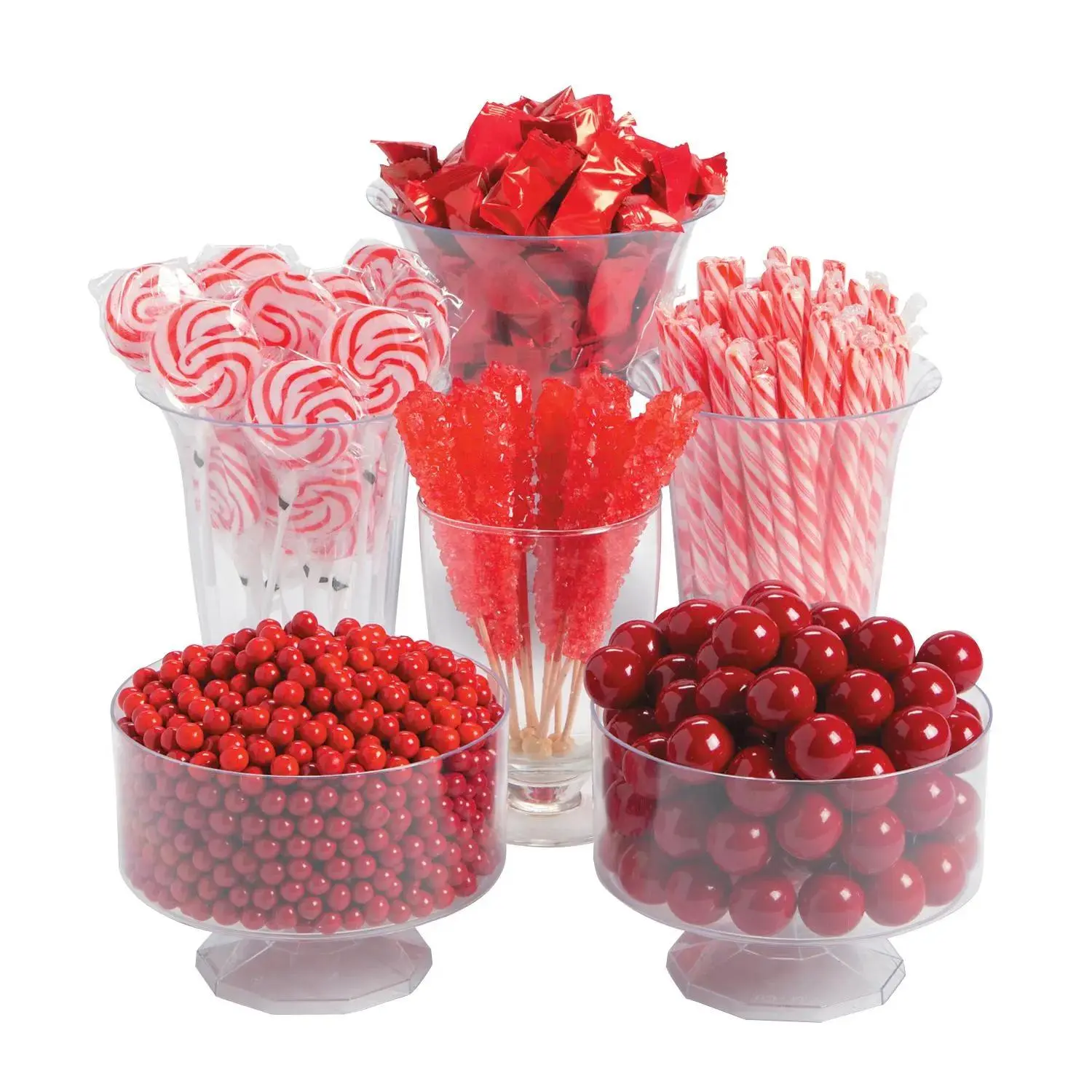 Bulk 1513 Pc. Red Candy Buffet Assortment