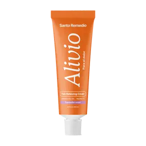Santo Remedio Alivio para el Dolor, Pain Relieving Cream, Rapid Absorption and Non-Greasy, Use for Targeted Relief, Maximum-Strength Lidocaine, Fast-Acting, Includes MSM and Glucosamine