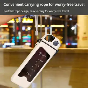 2026 New Square Sports Water Bottle, Gym Bottle, High-Appearance Value, Portable, Standard Measurement, Accurate Hydration, Heat-Resistant Silicone Straw Thermos, Perfect Gift for Lovers, Colleagues, and Kids, Must-Have Thermos for Students
