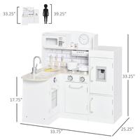 02, White Corner, 33.75"x 25.25" x 33.25" 