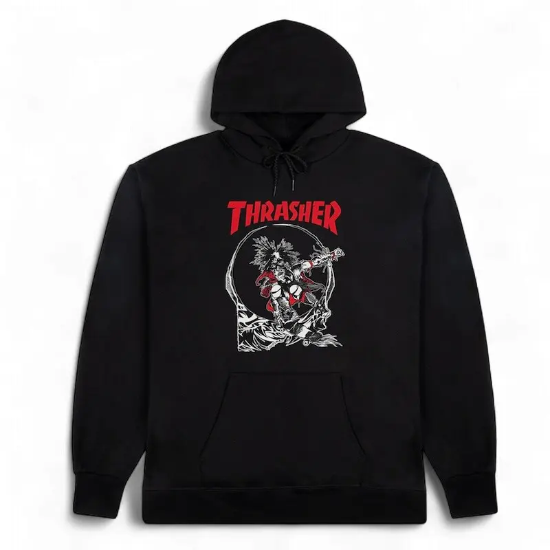 Thrasher - Outlaw 2-Tone Hoodie (Black)
