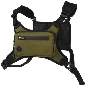 Running Chest Bag, Lightweight Running Vest for Exercise, New Outdoor Sports Chest Pack, Waterproof Phone Holder, Unisex, Jogging Equipment