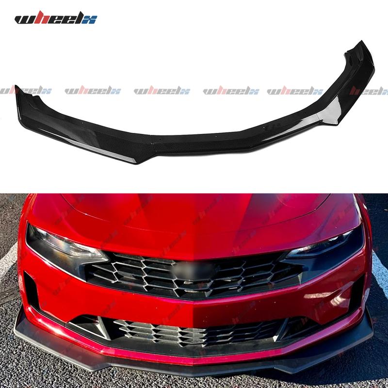 Perfect Valentine Present | For 2016-2024 Chevy Camaro SS & 2019-2024 Camaro LS/LT/RS - Gloss Black Carbon Fiber Front Bumper Lip Spoiler (Not for ZL1) Automotive#ValentineDayGifts #GiftForHim Perfect Valentine Present | For 2016-2024 Chevy Camaro SS & 2019-2024 Camaro LS/LT/RS - Gloss Black Carbon Fiber Front Bumper Lip Spoiler (Not for ZL1) Automotive#ValentineDayGifts #GiftForHim