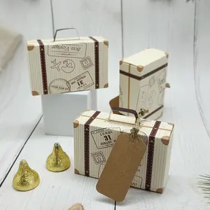 10/20 Pack Mini Travel Candy Boxes, Party Wedding Baking Supplies, Christmas Gifts, Elegant Packaging for Special Occasions