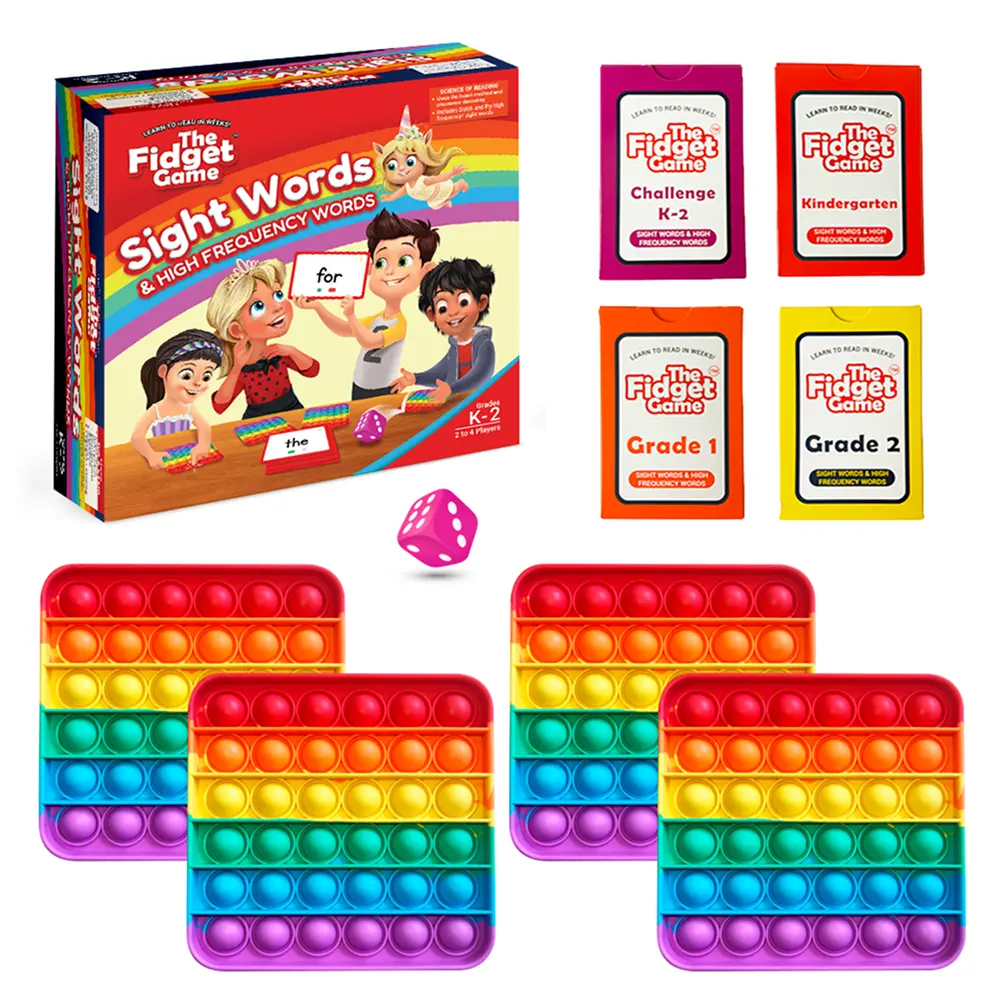The Fidget Game: Sight Word Edition - by THE FIDGET GAME