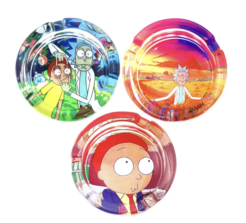 Rick and Morty, Cookies, Backwoods, Alien Ash Trays Mystery - Assorted Designs