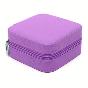 Small Jewelry Box, Travel Portable Durable Storage Organizer Jewelry Case for Ring, Pendant, Earring, Necklace, Bracelet Organizer Storage Holder Boxes, Gifts Box for Girls and Women -Jewelry Making Display & Packaging Supplies
