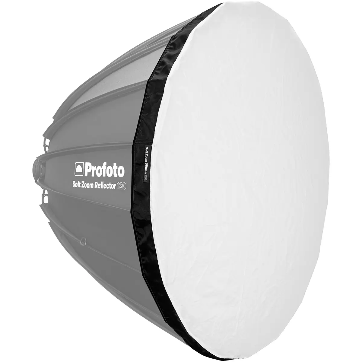 Profoto Soft Zoom Diffuser 120 for 4' Reflector Camera, Essential Photography Light Softener Accessory for Portraits & Low Light Shooting, Durable & Easy Attach for Flawless Soft Light