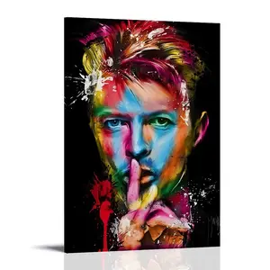 David-bowie 1 Posters Music Album Cover Posters Canvas Wall Art High-Resolution Vintage Band & Artist Prints for Room