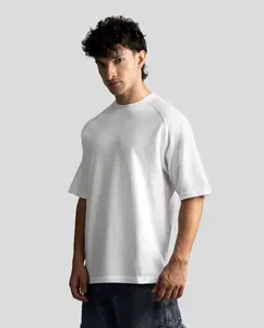 R32 Premium 220GSM Organic Cotton Raglan Tee – White