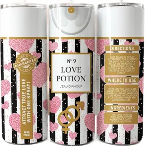 Love Potion Number 9 Tumbler 20 oz - Ideal for Drinkware with Decorative Design - Bottle