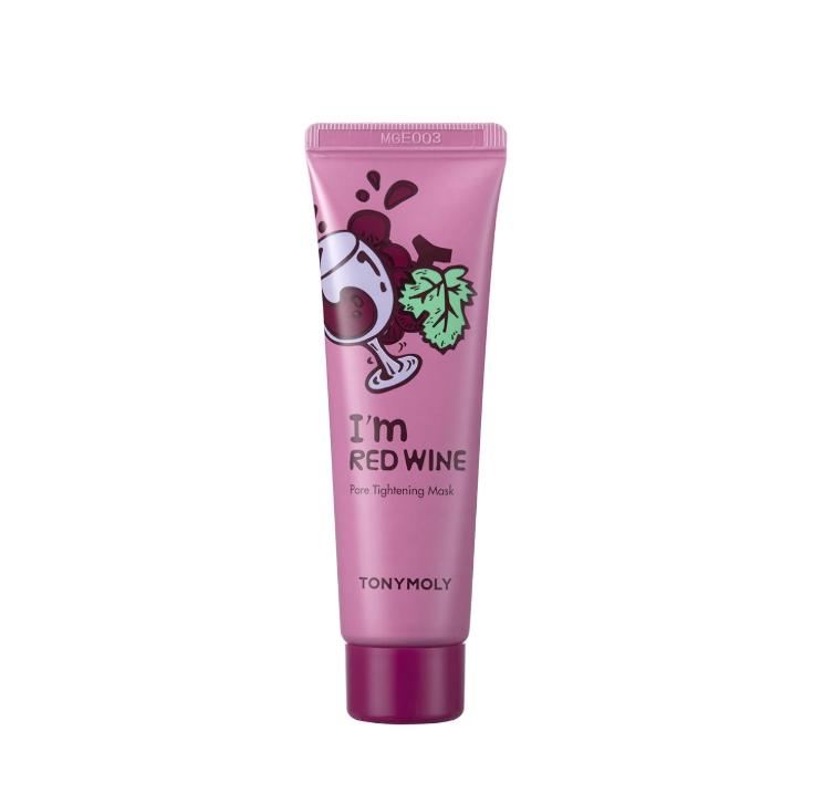 TONYMOLY Mulled Wine Mask & Body Serum Set – Holiday Skincare Gift, Secret Santa Gift, or White Elephant Exchange Idea, 4-Piece Hydrating & Pore Refining Set