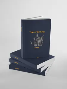 Year of the King: Goal Tracker and Personal Growth Planner for Men - 2025