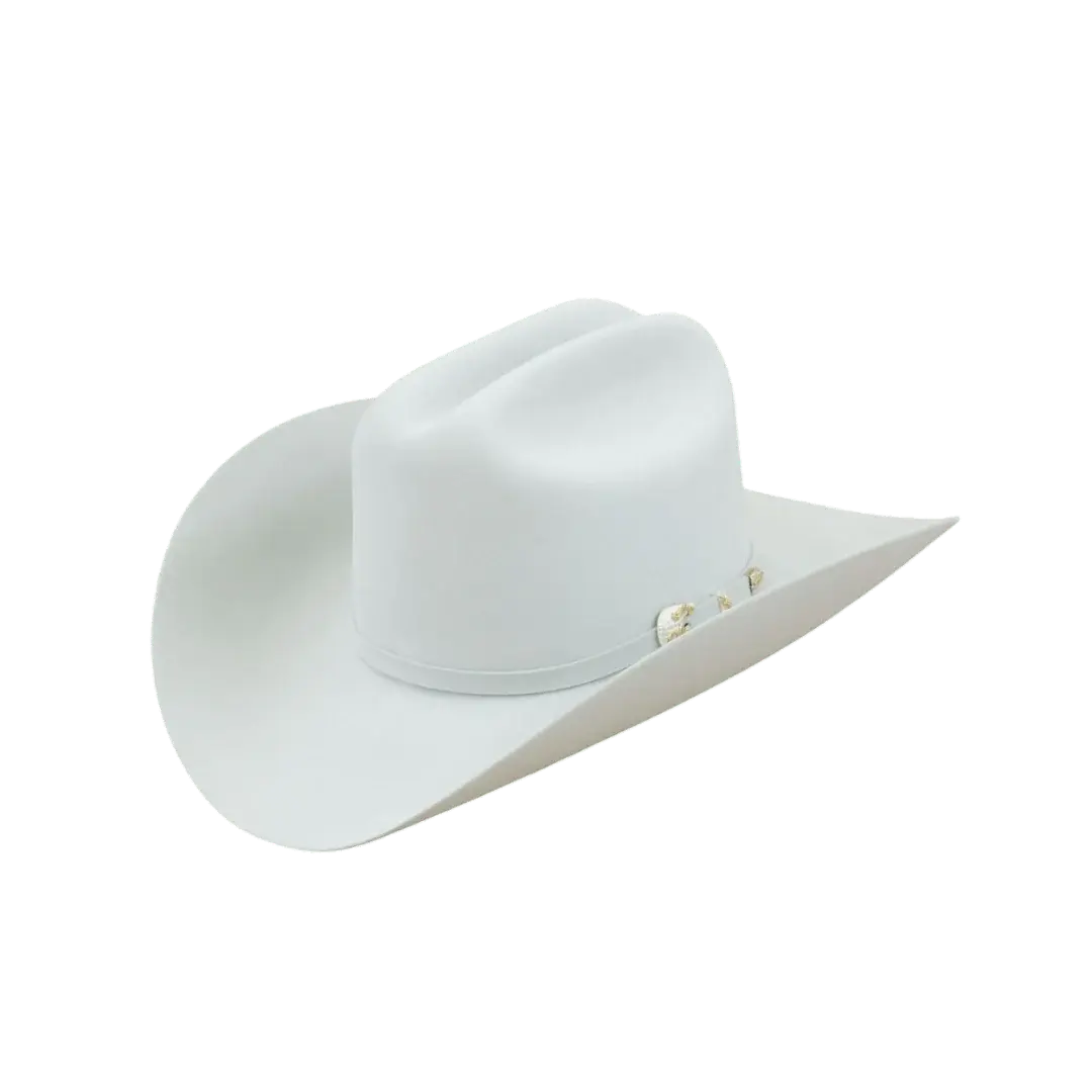 1,000X Larry Mahan Imperial Felt Hat - Platinum