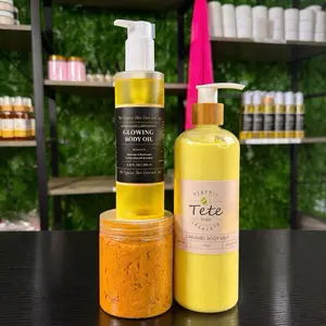 Spring caramel body glow set