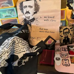Literary Special: EDGAR ALLAN POE Bookish Bundle! For Poe and Gothic Fans and Readers, Book Lovers