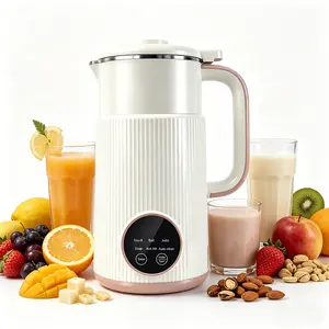 Multifunction Nut Milk Juice Maker, New Nutmilk Maker Blender, Automatic Soybean Machine Oat with Timer and Keep-Warm, Suitable for Home Kitchen (White),for Valentine’s Day Gift