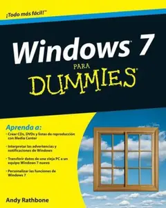 USED-Windows 7 Para Dummies (For Dummies) by Andy Rathbone (Paperback)