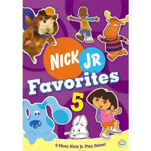 USED Book - Nick Jr. Favorites 5 (DVD) - english