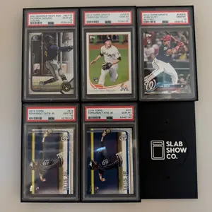 MagSlab Magnetic Wall Mount Display System for Standard PSA Cards