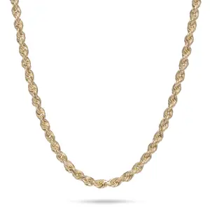 2.5mm Rope Chain in Gold