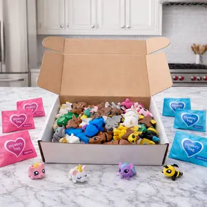 Mini Flexi Articulated Animals | 3D Printed Flexi Animals | Desk Collectibles (Individual bags or box!)