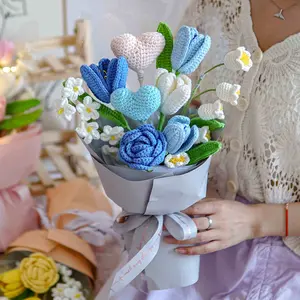 DIY Hand-Woven Bouquet