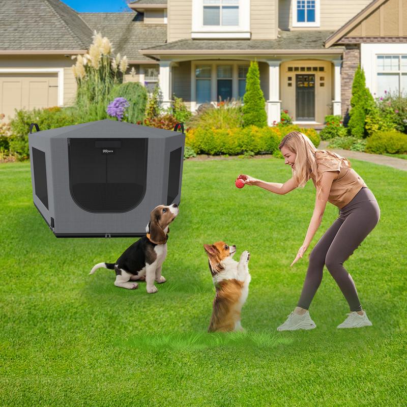 BBpara Portable Pet Fold House - Perfect for Traveling with Your Pet Size M 30 inches
