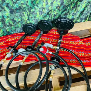 Complete Chicharronero Burner Set.