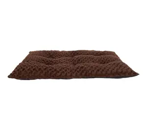 Petmaker Dog Bed Medium Pet Pillow and Crate Pad with Faux Fur