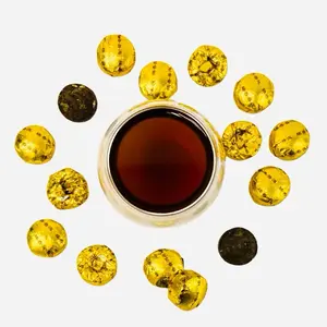 Fermented Mochi Rice Mini Pu-erh Tea Cake & Gut Health - Rich Probiotics - After Meal Tea-Ease Bloating