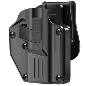 Universal Holster  Mega-fit Fits 300+ Popular Full Size And Compact : 17/19 Taurus Pt92/g3 Sig P365x/p320 Ruger Security 9 Beretta 92/92fs 1911 Springfield More