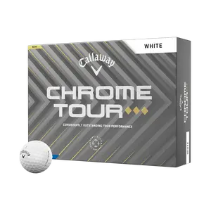 Callaway Golf Chrome Tour Triple Diamond '25 Golf Balls in White