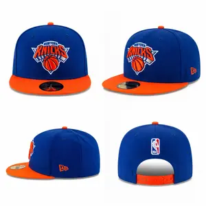 New York Knicks 2T NBA TEAM-BASIC Snapback Hat by New Era Unisex Streetwear Hats Collector Style Headwear for Baseball and Urban Fashion Lovers
