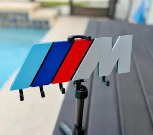 3D Printed Performance Key Holder | Wall Mount Key Rack | Motorsport Style Organizer | Garage Entryway Decor