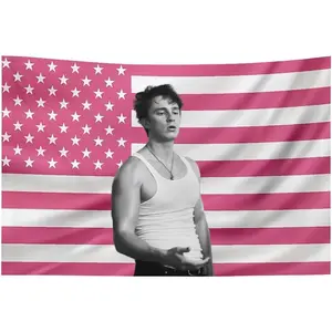 Drew American Stars Tapestry Rafe Stars Cameron Flag Tapestry Suitable for College Dormitory Bedroom Living Room Office Party Decoration Gift Starkey