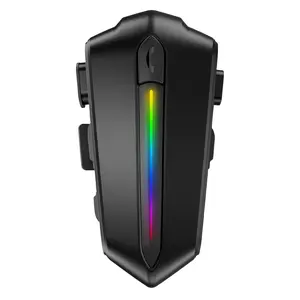 Motorcycle Walkie Talkie IPX6 Waterproof Headset Bluetooth Audio Headphones Wireless Electronic Gadgets with 3-5 Years Battery Life & One-Year Warranty